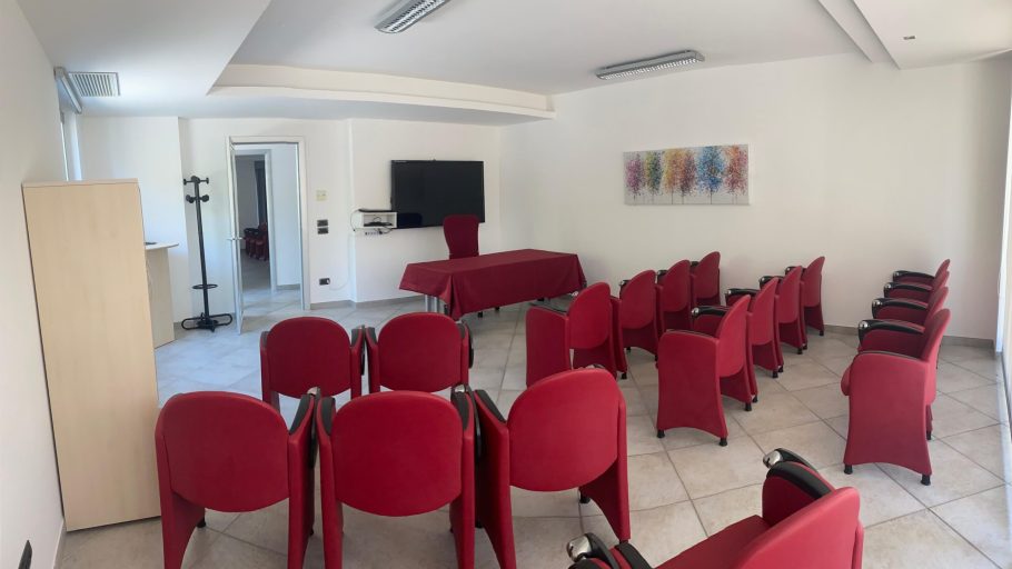 Aula di formazione - Disp. platea - Ang. 3