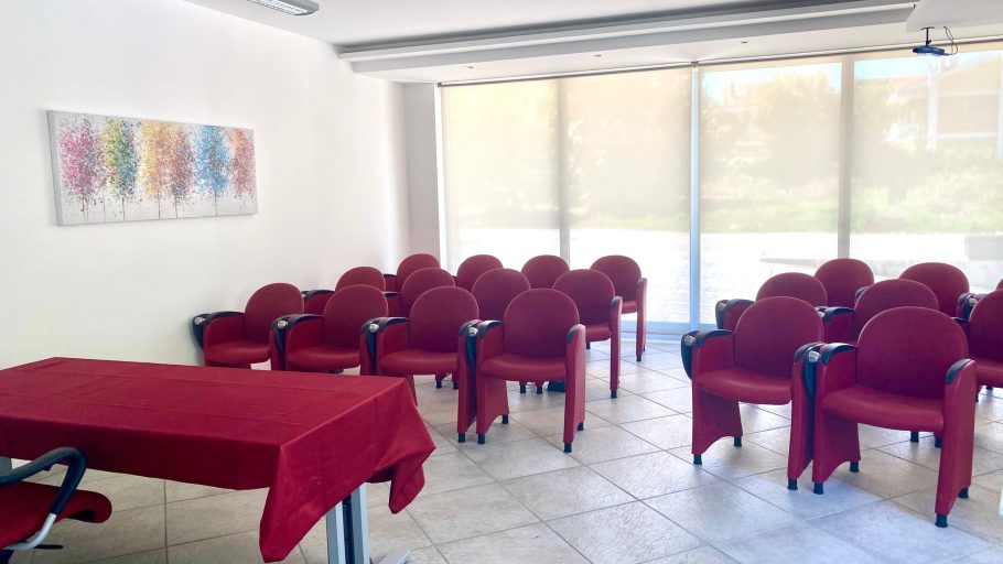 Aula di formazione - Disp. platea - Ang. 2