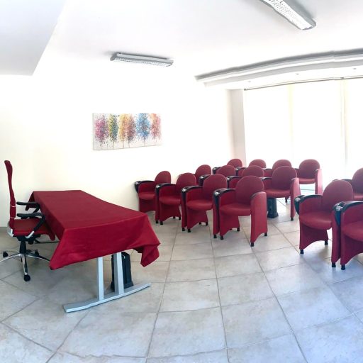 Aula di formazione - Disp. platea - Ang. 1